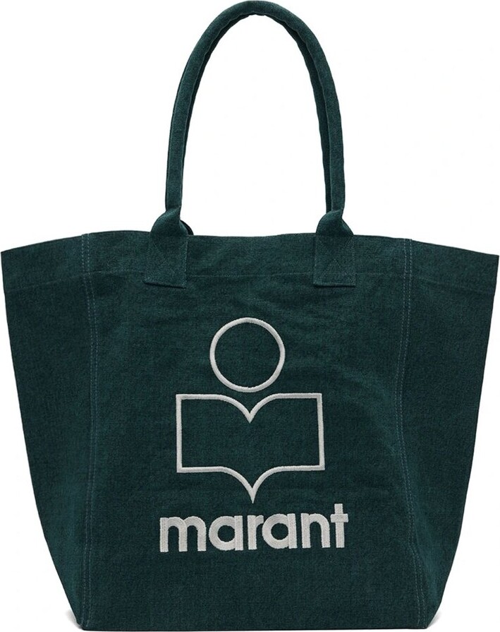 Isabel Marant Yenky Logo Embroidered Tote Bag ShopStyle