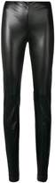 Thumbnail for your product : M Missoni leather effect skinny trousers
