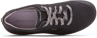 Aravon Waterproof Leather Sneaker Women)