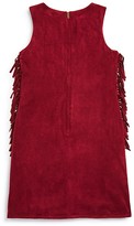 Thumbnail for your product : Ella Moss Girls' Faux Suede Fringed Dress - Sizes 7-14