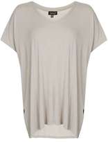 Thumbnail for your product : Topshop Split-side tee