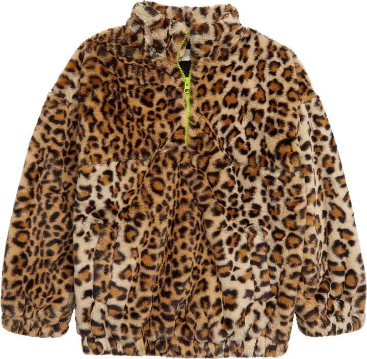 leopard print jacket kids