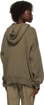 Thumbnail for your product : Essentials Taupe Knit Pullover Hoodie
