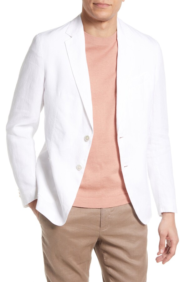 HUGO BOSS Men's Hanry Slim Fit Linen Sport Coat ShopStyle