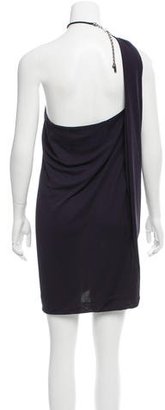 CNC Costume National One-Shoulder Mini Dress