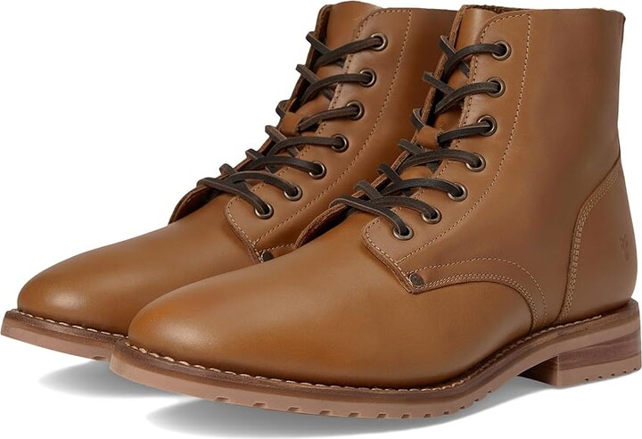Frye Barrett Lace Up Men's Boots Golden Rod : 13 D - Medium, Leather