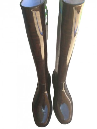 fendi wellington boots