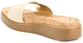 Thumbnail for your product : Leather Comfort Flat Sandals
