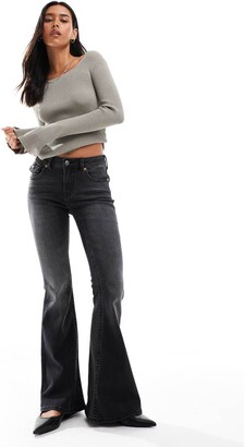 Low Rise Pantalon Flare Stradivarius Stradivarius Low Rise Flare