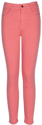 Jen7 Skinny Ankle High-Rise Colored Pants