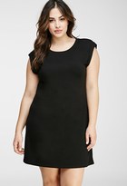 Thumbnail for your product : Forever 21 FOREVER 21+ Cuffed Tee Shirt Dress