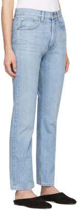 Brock Collection Blue Wright Jeans
