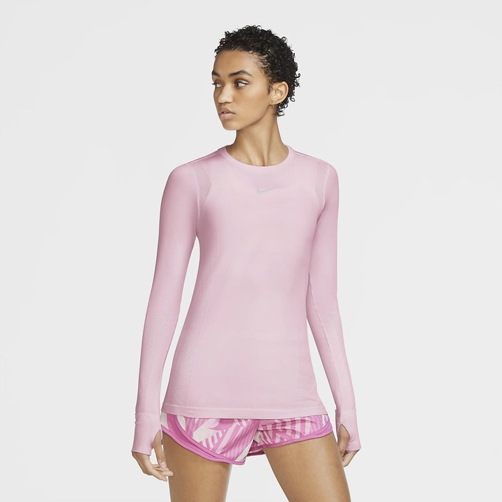 nike running tops long sleeve