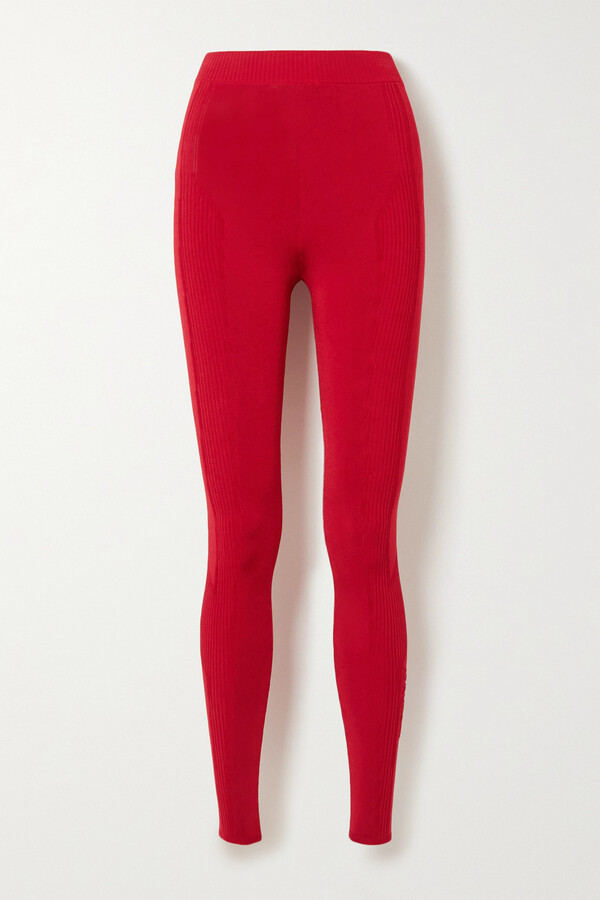 AZ Factory Switchwear Stretch-knit Leggings - Red - ShopStyle