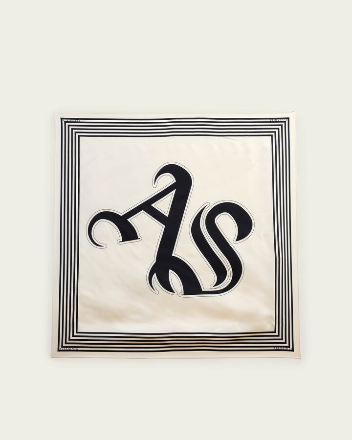 Gothic AllSaints Silk Scarf