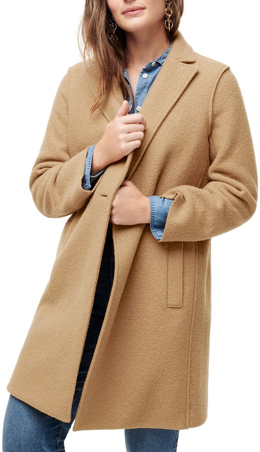 j crew boiled wool jacket