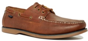 polo ralph lauren bienne tumbled leather boat shoes