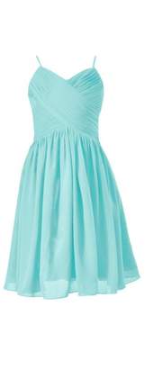 DaisyFormals® Short Flower Girl Dress Junior Bridesmaid Dress Party Dress(FL8515)- Tiffany Blue
