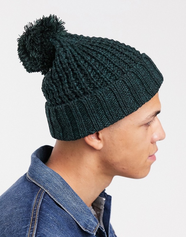 asos mens bobble hat