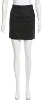 Thumbnail for your product : Burberry Virgin Wool Mini Skirt
