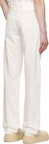 Thumbnail for your product : MM6 MAISON MARGIELA White Hook-Eye Jeans