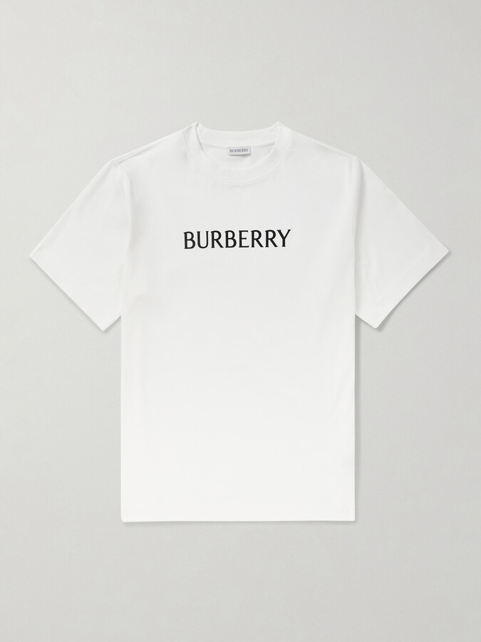 Burberry Seth Logo-Print Cotton-Jersey T-Shirt