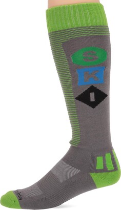 Columbia unisex-adult Unisex Ski - Ski Symbols Over the Calf Athletic Socks