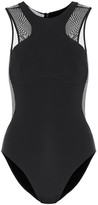 Thumbnail for your product : Stella McCartney Mesh-trimmed swimsuit
