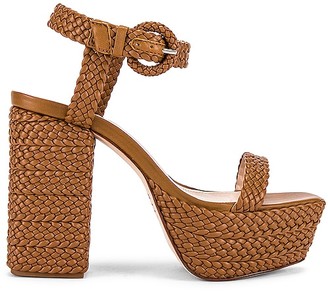 Schutz Woven Leather Women's Sandals 
