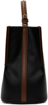 Thumbnail for your product : Burberry Black Small Peggy Bucket Bag