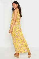 Thumbnail for your product : boohoo Tall Floral Print Maxi Dress