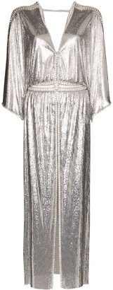 paco rabanne silver dress