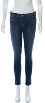 Thumbnail for your product : L'Agence Low-Rise Skinny Jeans blue Low-Rise Skinny Jeans