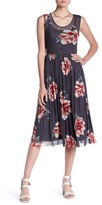 Thumbnail for your product : Soprano Floral Mesh Midi Dress