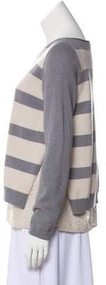 Fabiana Filippi Striped Long Sleeve Sweater Striped Long Sleeve Sweater