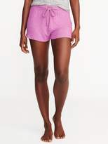 Thumbnail for your product : Old Navy Plush Jersey Lounge Shorts for Women
