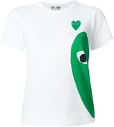 Thumbnail for your product : Comme des Garçons PLAY lateral heart print T-shirt
