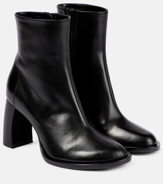 Ann Demeulemeester Lisa leather ankle boots