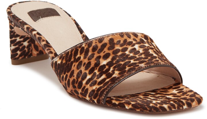 vince camuto leopard sandals