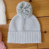 Thumbnail for your product : Lisa Angel Soft Knit Bobble Hat In Grey