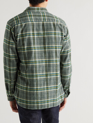 Oliver Spencer New York Special Checked Cotton-Flannel Shirt