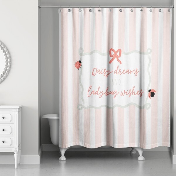 Creative Products CreativeProductsDaisyDreams71x74ShowerCurtain