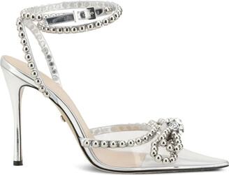 MACH & MACH Women's Silver Shoes | ShopStyle