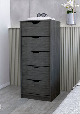 Ebern Designs 5 Narrow Drawer Dresser