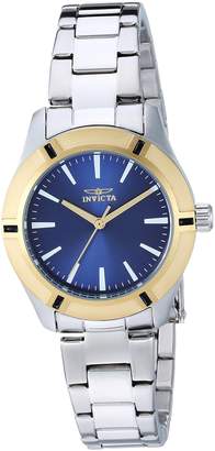 Invicta Women's 'Pro Diver' Quartz Stainless Steel Casual Watch, Color Silver-Toned (Model: 19452)