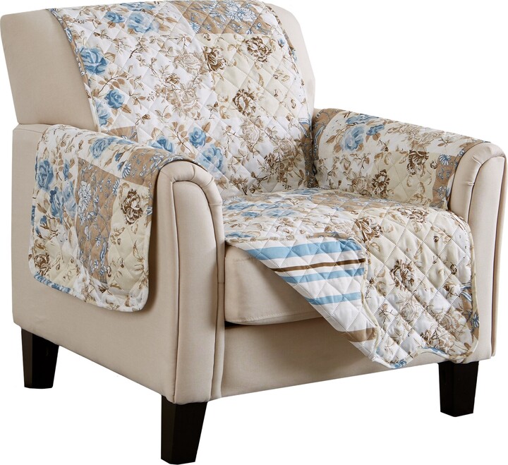 Linery & Co. Premium Floral Patchwork Reversible Pet Furniture