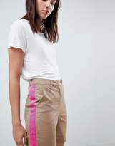 Thumbnail for your product : ASOS Design DESIGN city shorts with side stripe