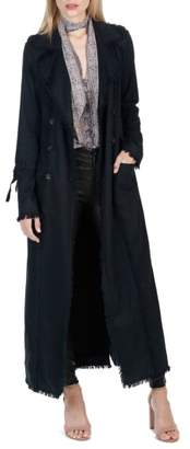 Paige Norma Bell Sleeve Trench Coat
