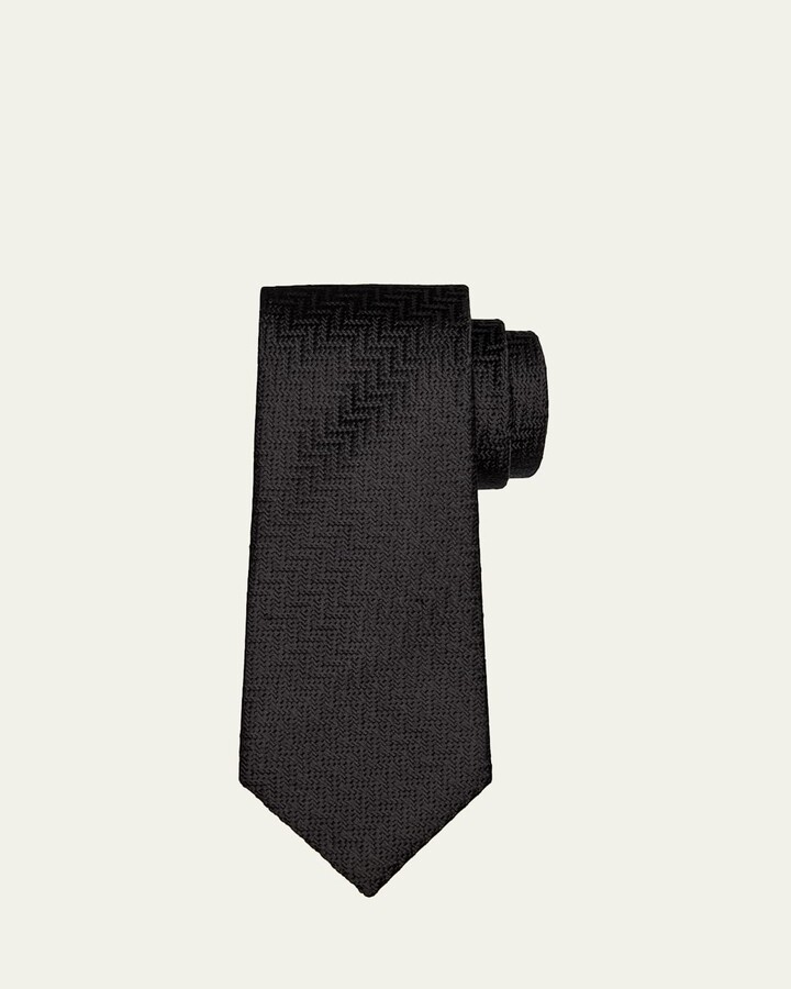Men's Woven Mulberry Silk Tie