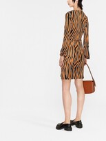Thumbnail for your product : Diane von Furstenberg Toronto spot-print mini dress